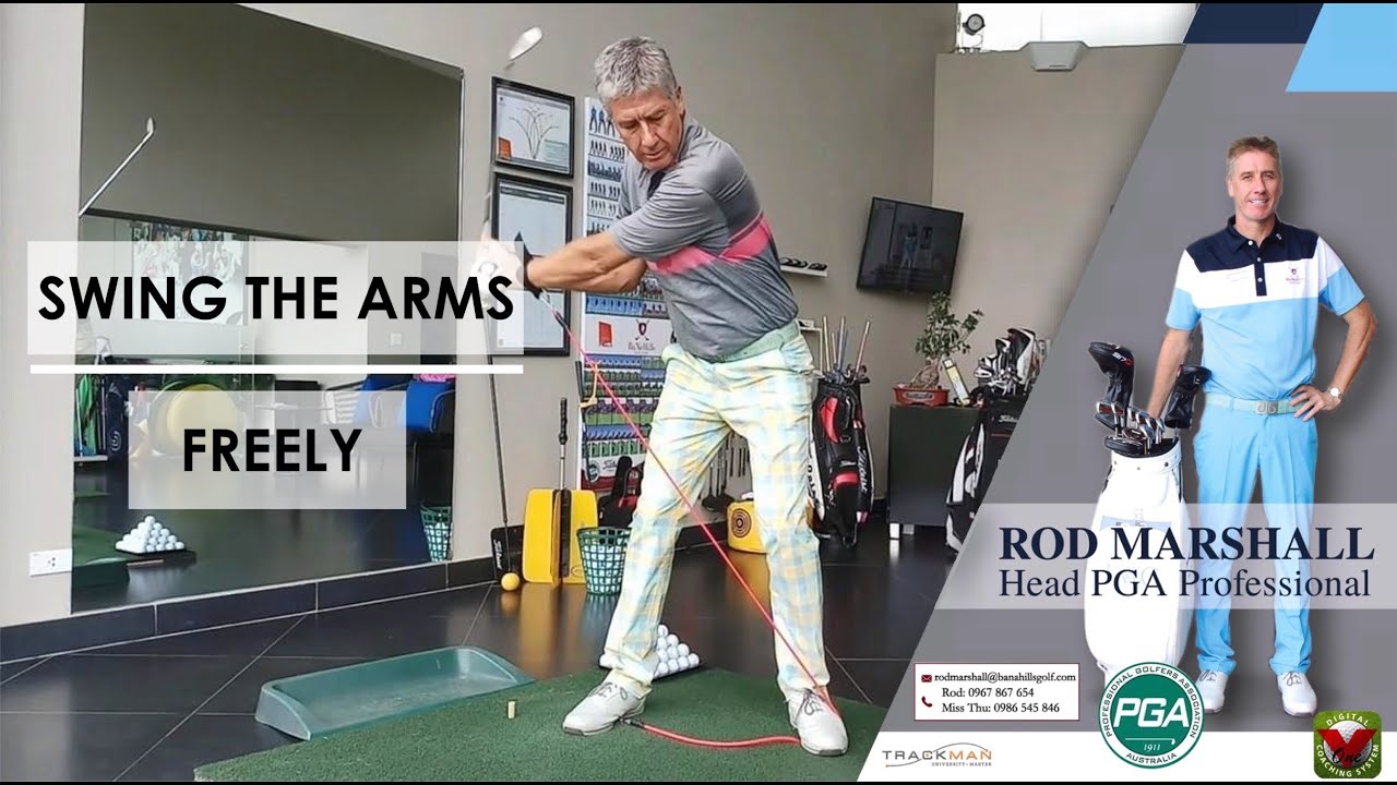 Swing The Golf Club Freely with Resistance Band Training