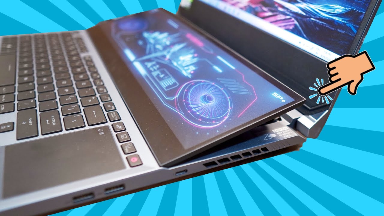 ASUS ROG Zephyrus Duo 15 Unboxing - RTX 2080, with rising secondary screen (WOW)