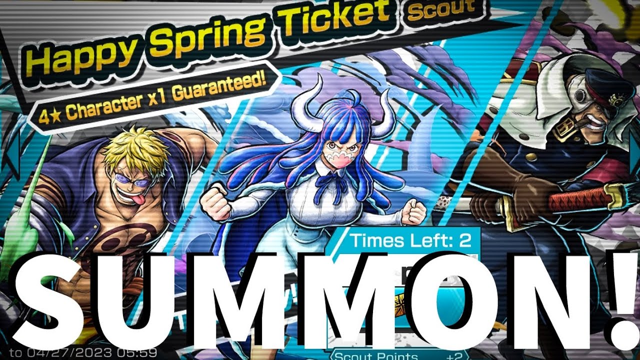 2023 Happy Spring Scout Summon | One Piece Bounty Rush
