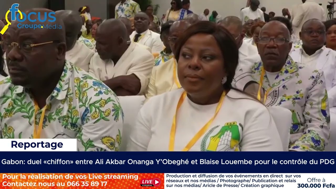 Gabon: duel «chiffon» entre Ali Akbar Onanga Y’Obeghé et Blaise Louembe pour le contrôle du PDG