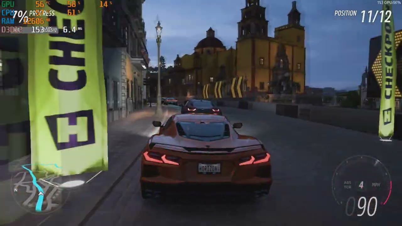 FORZA HORIZON 5 - RTX 3070 / I7 8700K / 2560x1440P