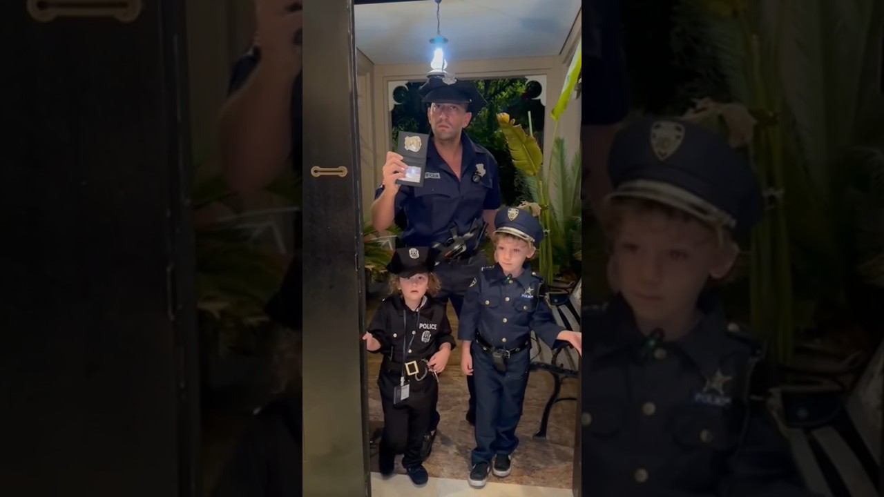 The Police came to arrest.. 👮 #subscribe #shorts #HaydarandFreya