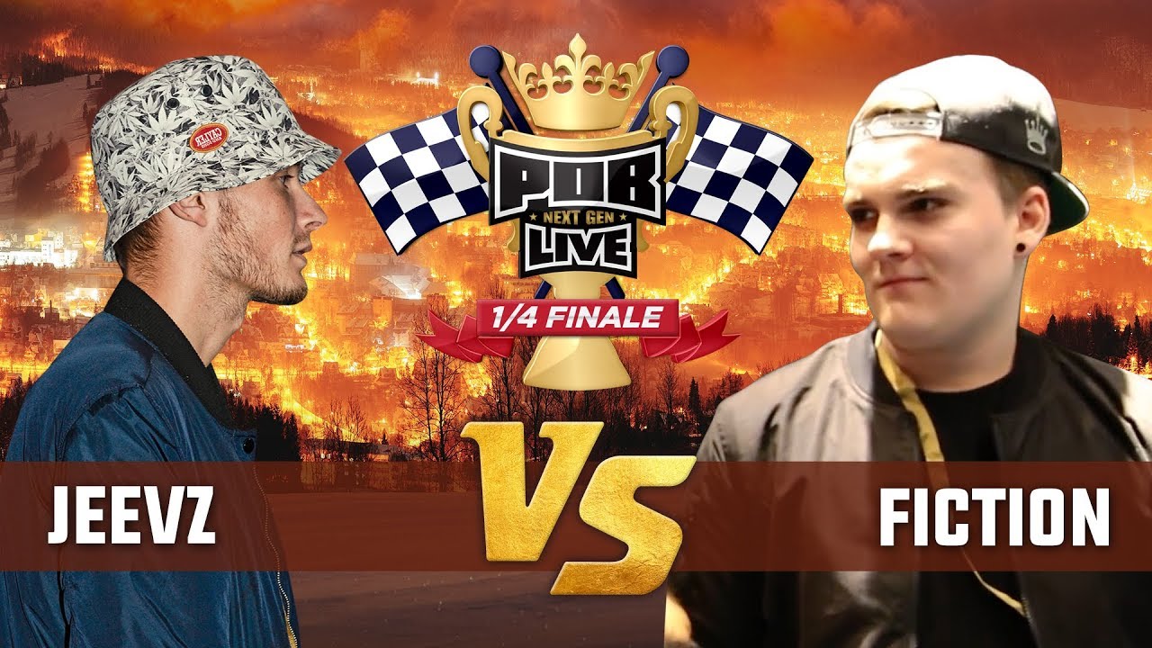 Jeevz vs Fiction - 1/4de Finale  Punchoutbattles Live 2015/2017