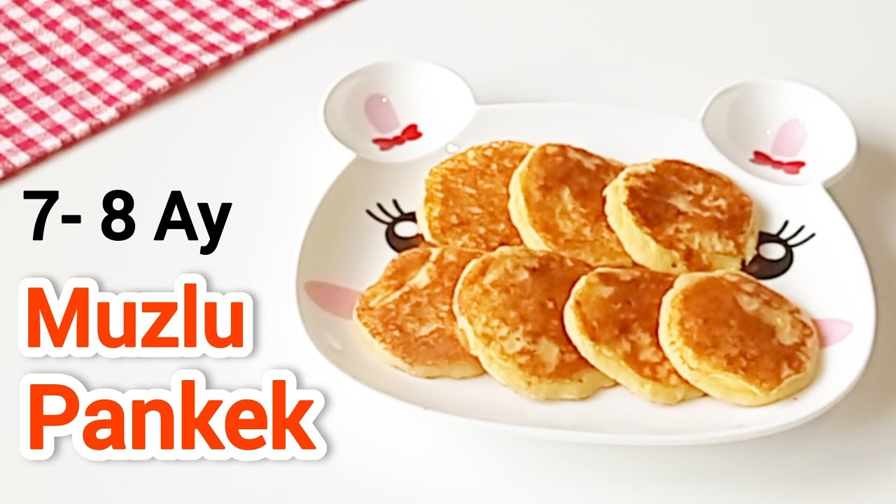 Bebekler İçin Muzlu Pankek Tarifi (7, 8 Ay ve üzeri) | Kahvaltılık Muzlu bebek pankek nasıl yapılır?
