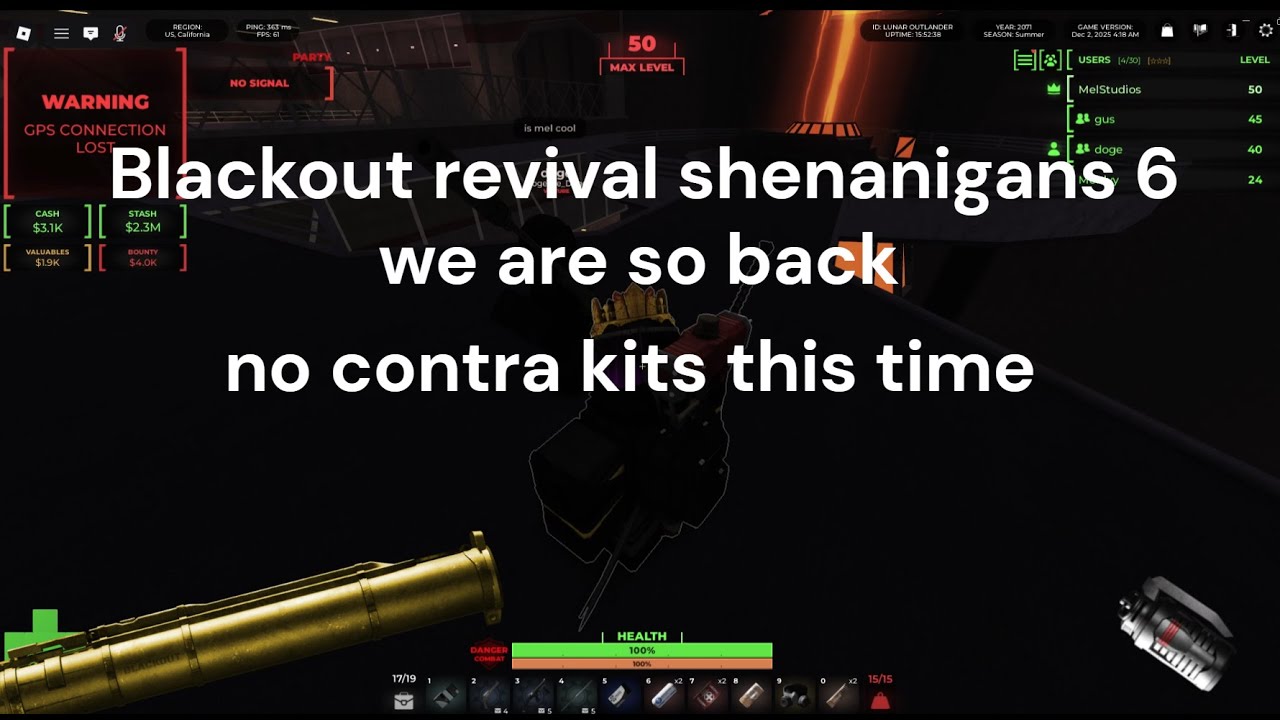 Blackout Revival Shenanigans 7 #blackoutrevival #roblox