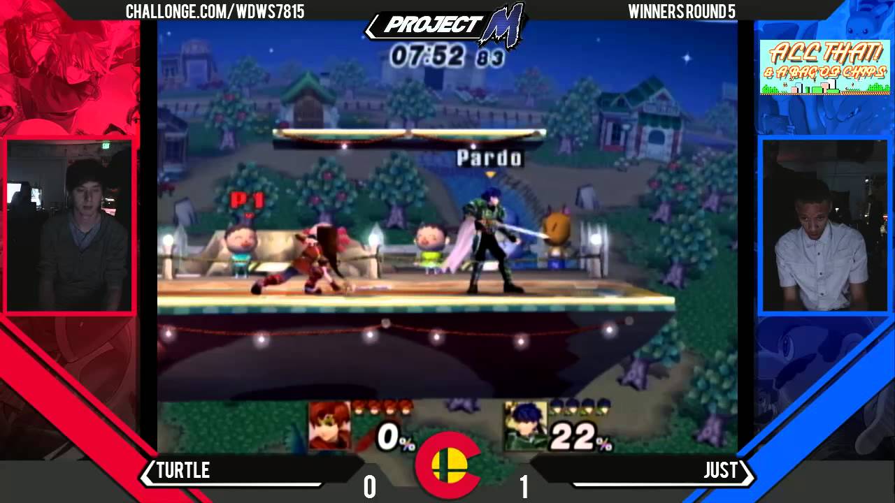WDW - Turtle (Roy) Vs. Just (Ike) WR5 - Project M 3.6 Beta