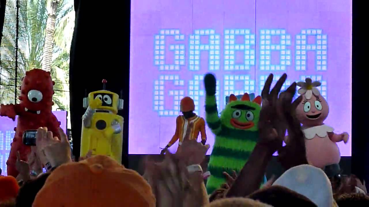 Lance Rock, Coachella, Yo Gabba Gabba, Live, Name Game