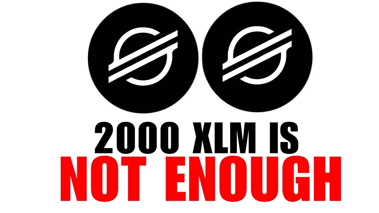 99% людей НИКОГДА не будут владеть достаточным количеством XLM.