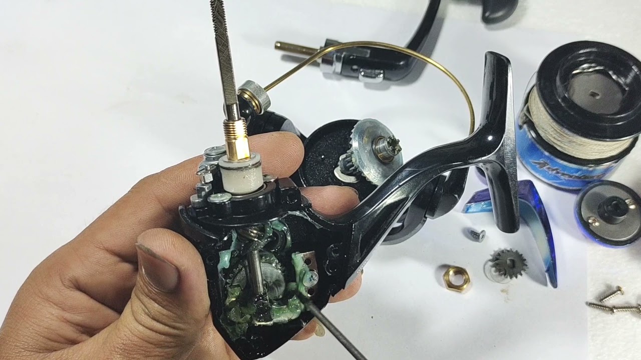 How to fix reel fishing-ជួសជុលម៉ាស៊ីនបបក់ត្រី