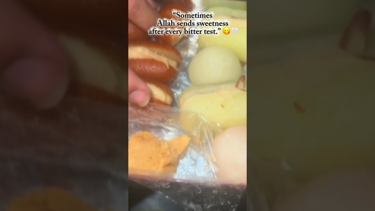 After every bitter test, Allah sends sweetness 🍯 | Trust His Plan 🤍