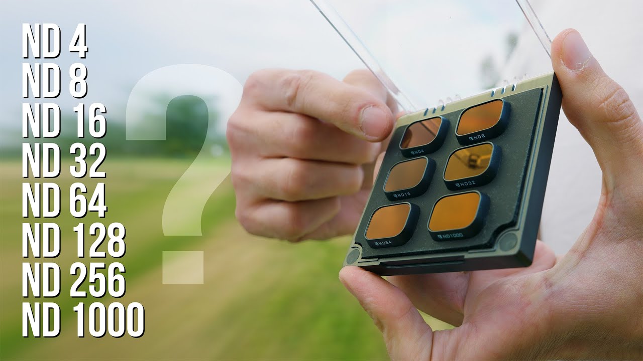 Welk ND FILTER kies je voor DRONE VIDEO?