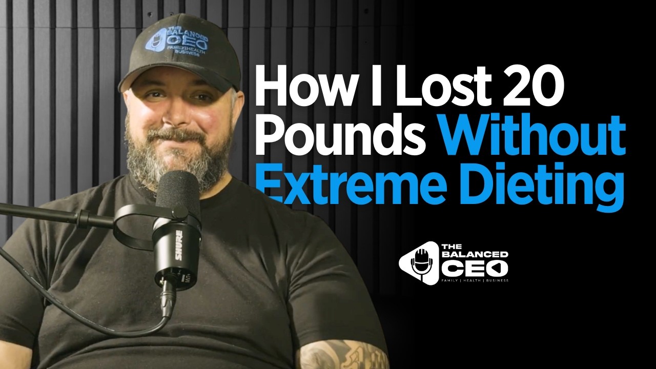 Sustainable Fat Loss at 42: How I Lost 20 Pounds Without Extreme Dieting | Episode 39