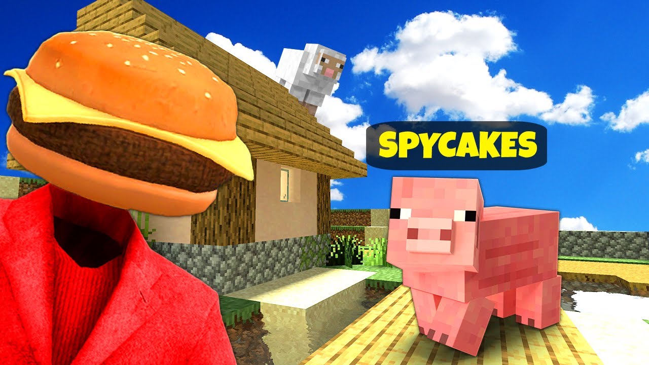 PROP HUNT in a Minecraft Village in Gmod! (Garry's Mod Hide and Seek)