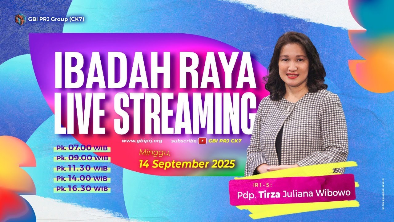 LIFE CHANGING - Pdp. Tirza Juliana Wibowo - Online 14 September ‘25