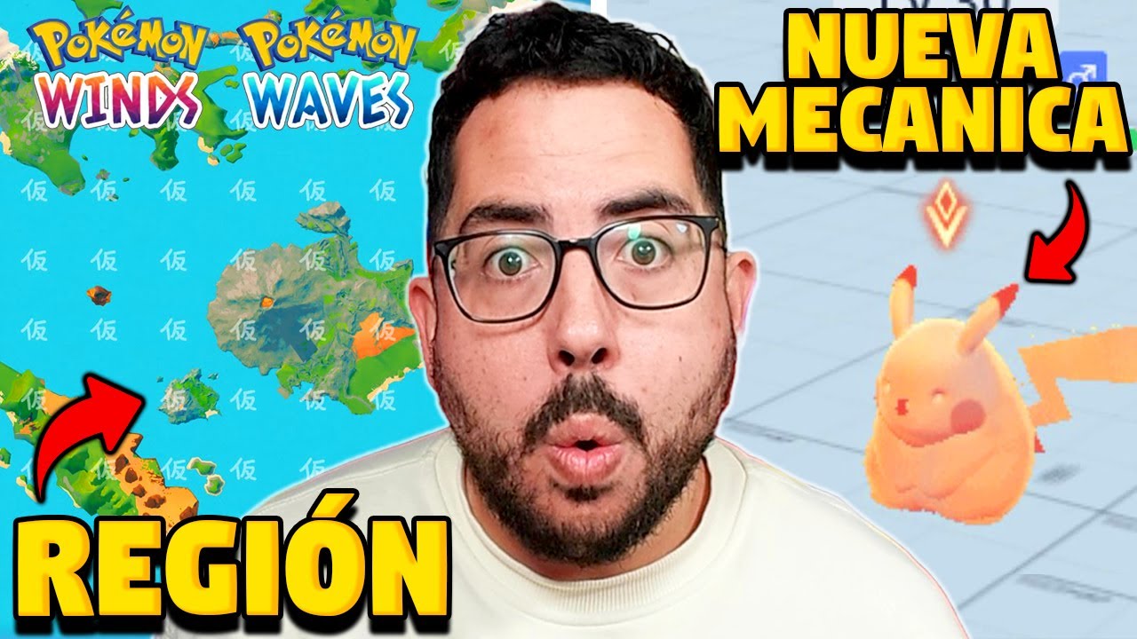 NUEVA REGIÓN GIGANTE !!! MAPA 10 GEN FILTRADO !!! NUEVA MECÁNICA del NUEVO JUEGO de POKÉMON