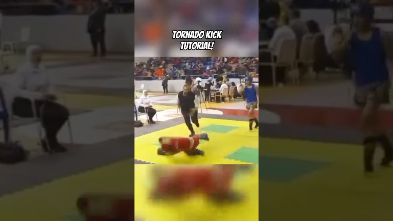 Tornado kick tutorial💥