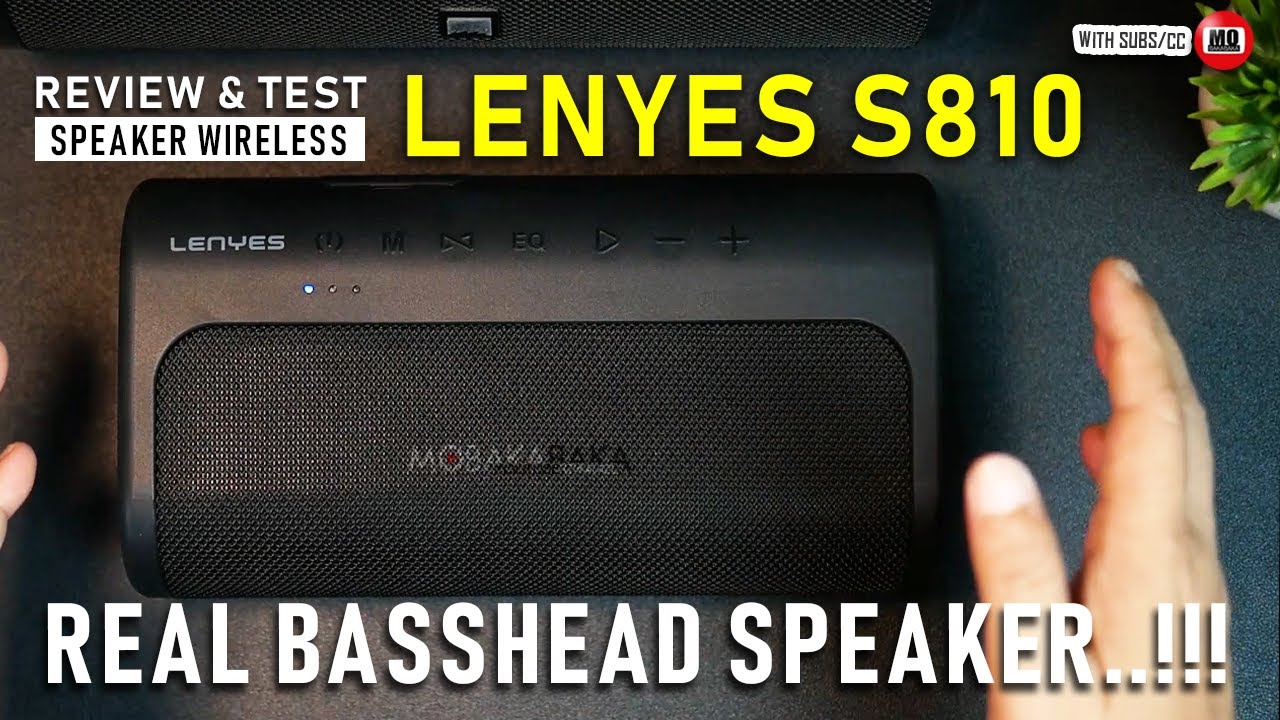 Review Speaker Wireless Bluetooth LENYES S810 | VS Eggel Elite XL