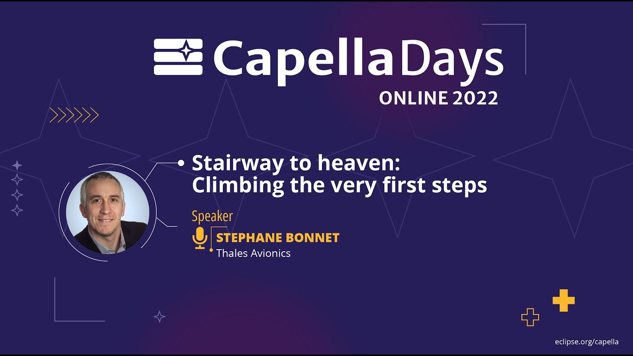 Лестница в небеса: первые шаги | Thales Avionic Systems | CapellaDays2022