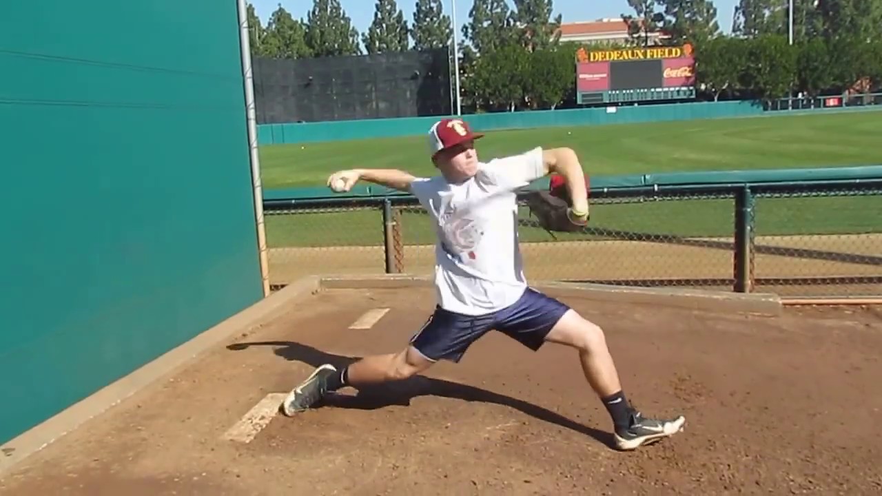 Tom House - Josh at USC working out