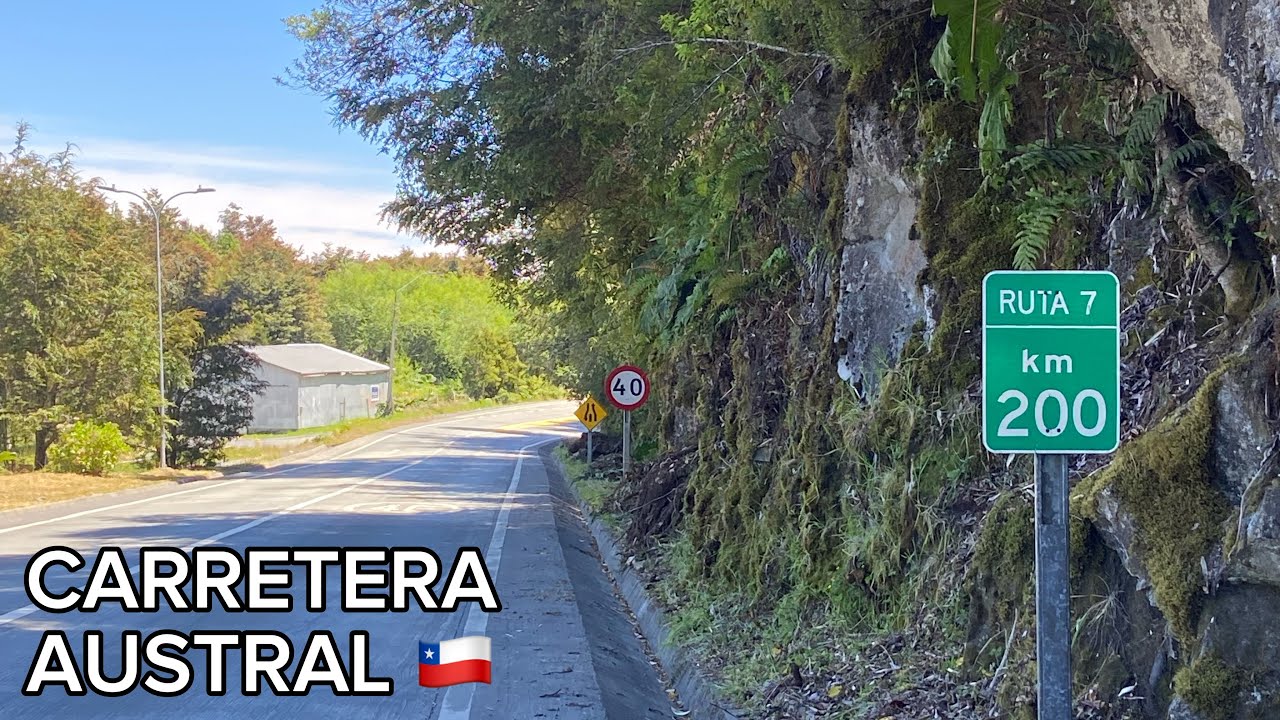 KM 869 a p&eacute; &mdash; Falta pouco, saindo de Chait&eacute;n &mdash; Carretera Austral, Chile