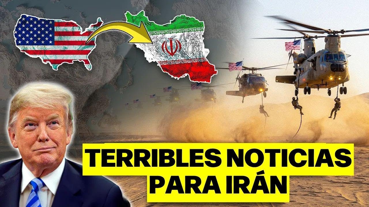 Fuerzas especiales de EU entran a Ir&aacute;n mientras el r&eacute;gimen iran&iacute; entra en p&aacute;nico