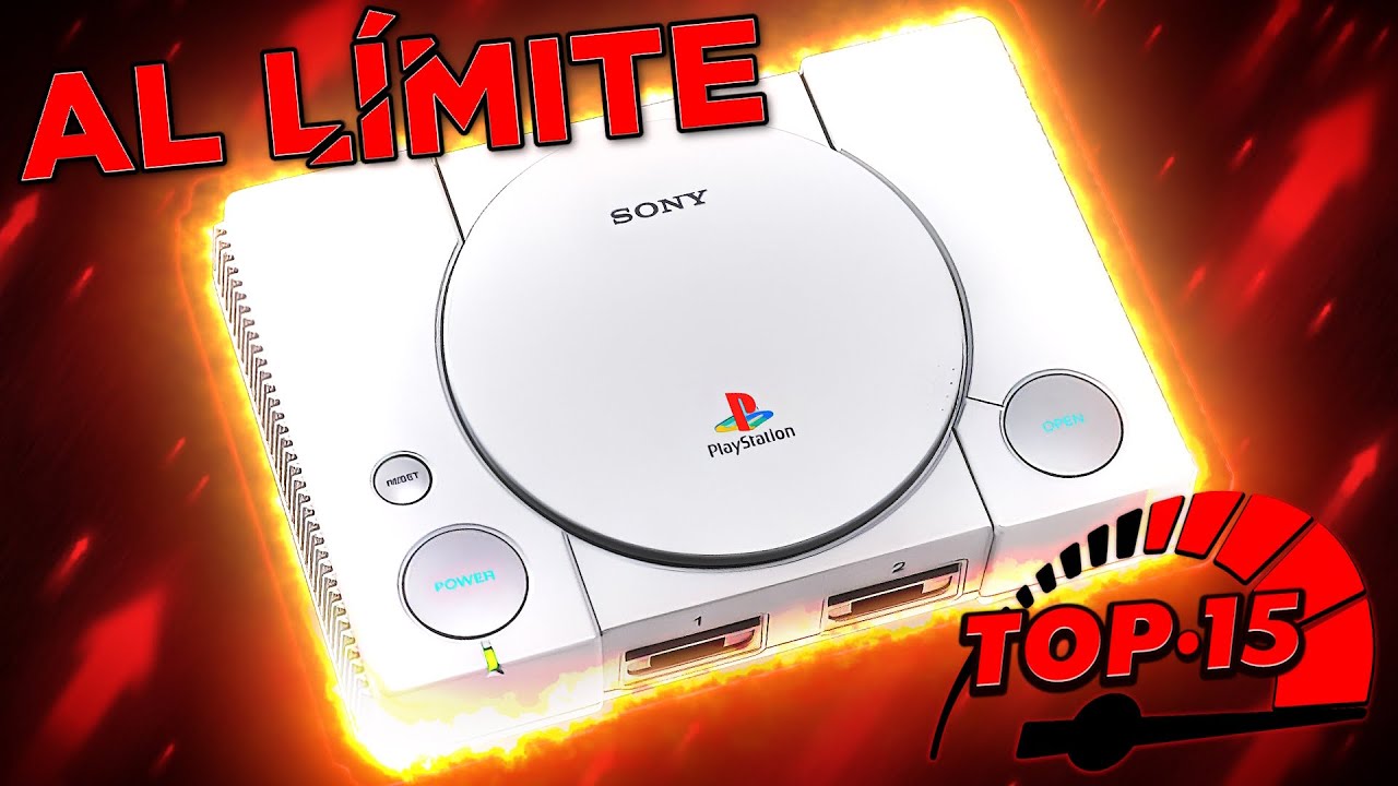 Top 15 JUEGOS que LLEVARON al LIMITE la PS1 🔥 [PLAYSTATION Gráficos PSX]