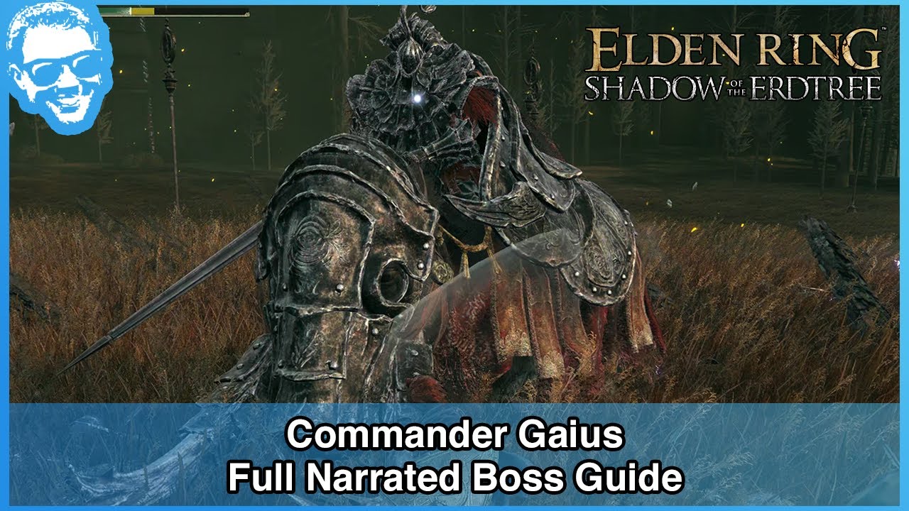 Commander Gaius - Full Narrated Boss Guide - Elden Ring [4k HDR]