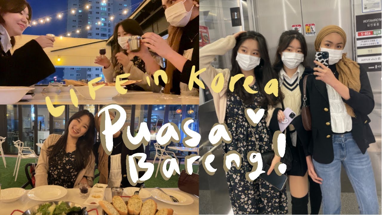 TEMENKU IKUT PUASA di KOREA! 🥺🇮🇩🇰🇷