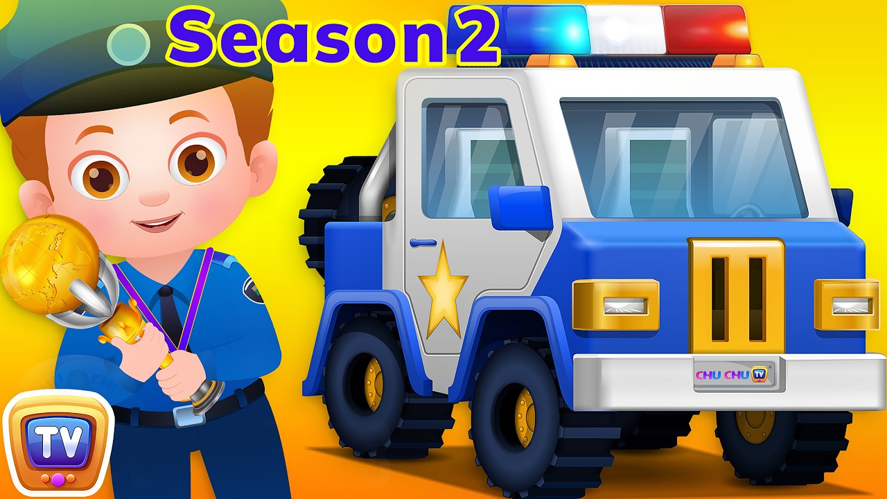 ChuChu TV Police for Kids Season 2 Awards Ceremony - Bravery Awards for Saving the City from Thieves