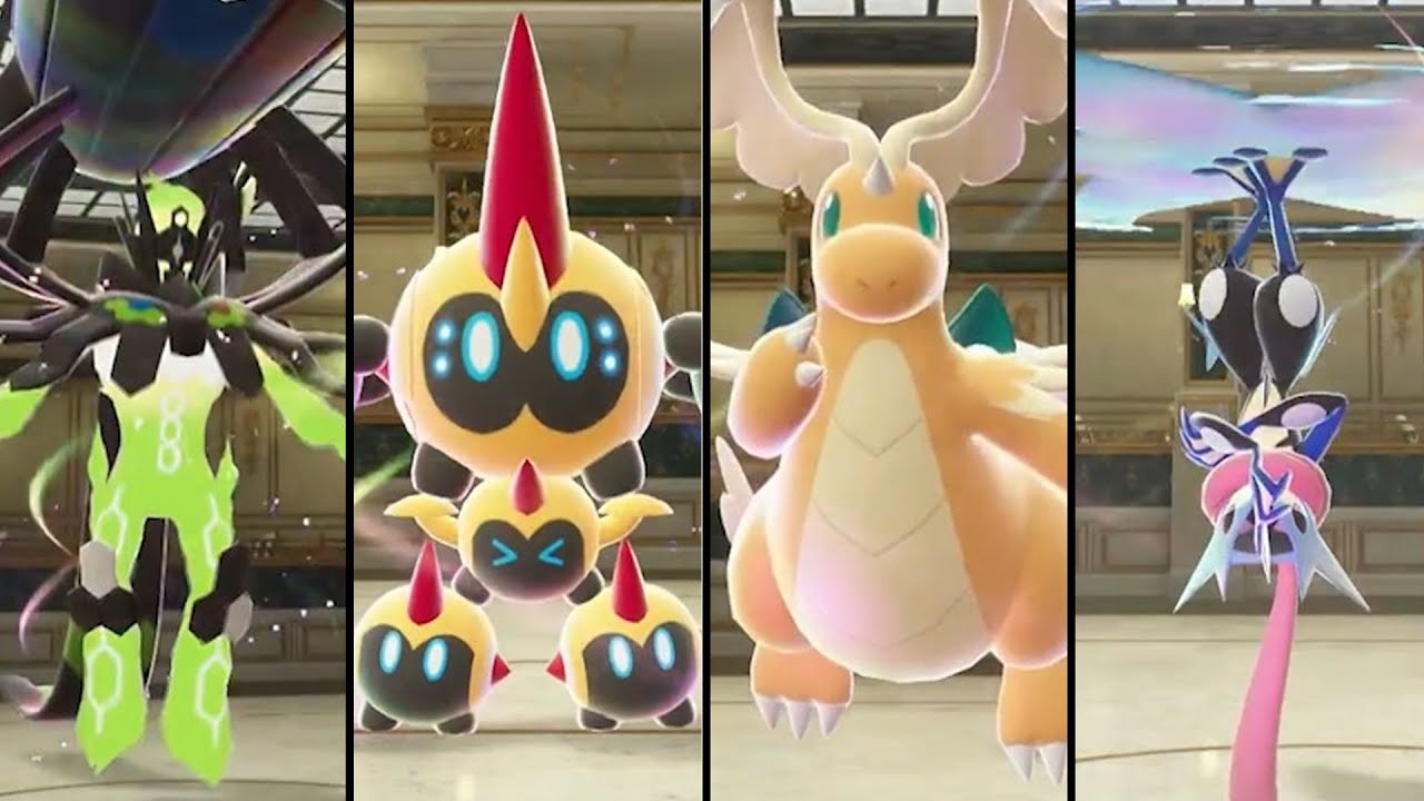 TODAS las MEGAEVOLUCIONES - LEYENDAS POKÉMON ZA