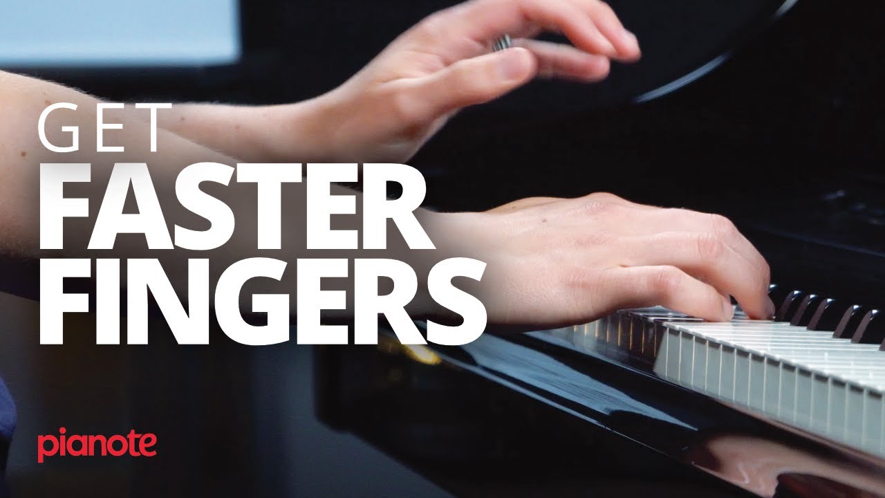 Get Faster Fingers (How To Remove Finger Tension At The Piano)
