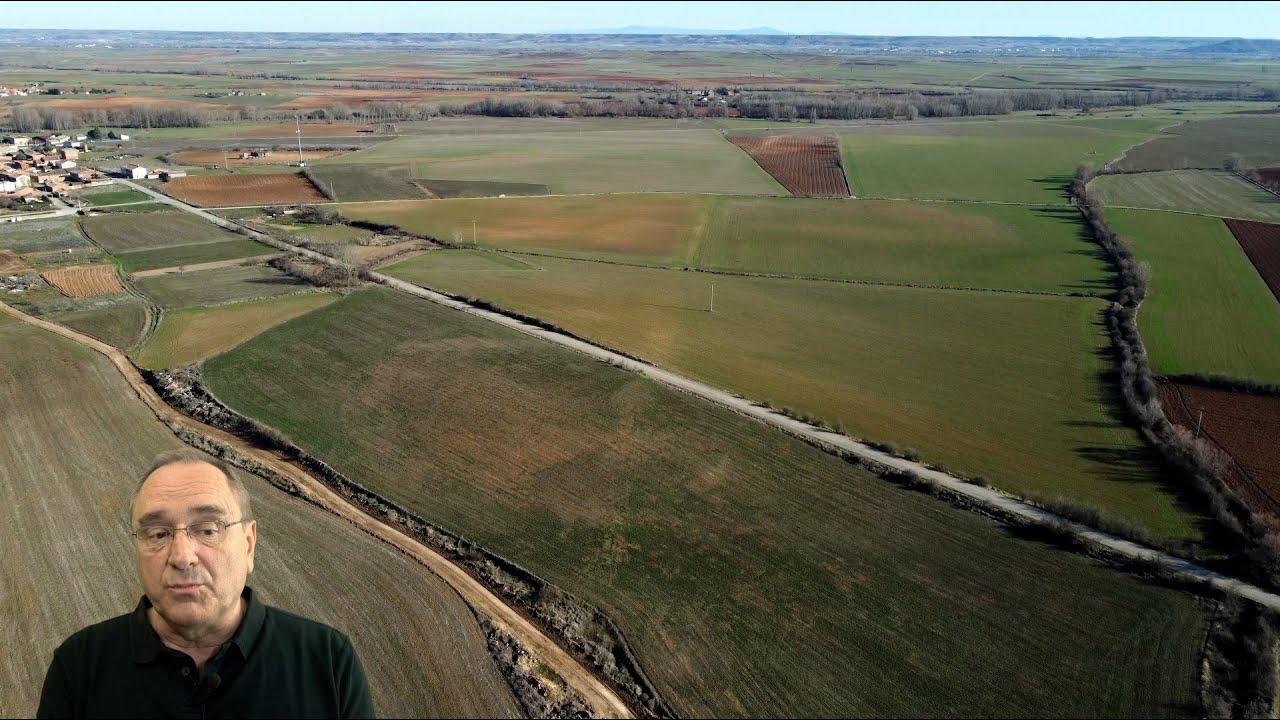Carreteras romanas desde el aire 07. Herrera a Sasamón