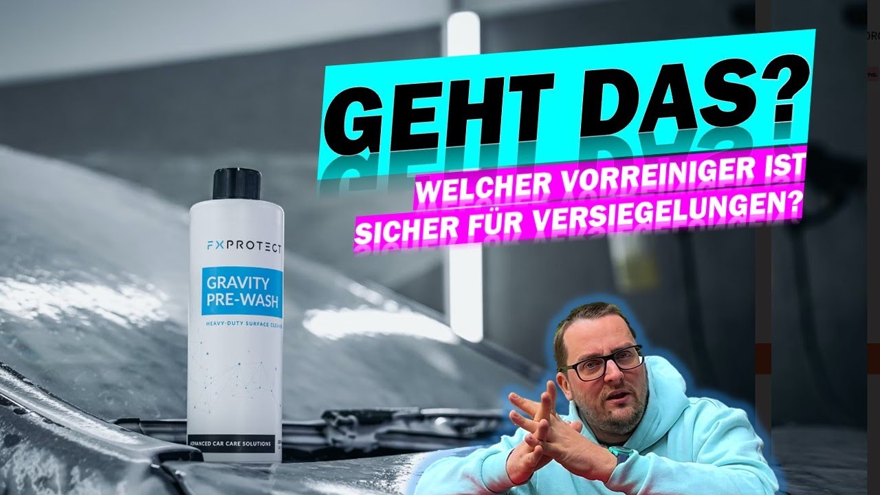 Welcher Vorreiniger ist sicher für Versiegelungen?