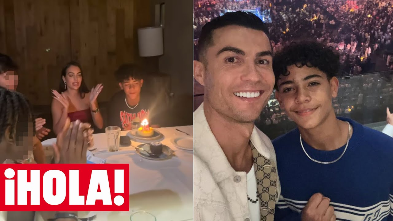 Cristiano Ronaldo y Georgina Rodríguez celebran el 14 cumpleaños del Cris Jr.