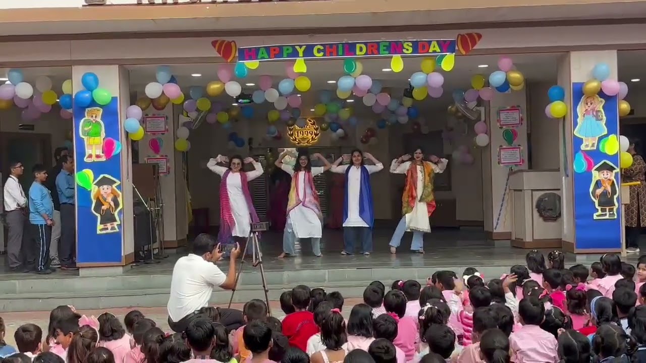 ✨Children's day celebration|at Modern academy of viram khand 5 #dancetime👀🥳#celebration