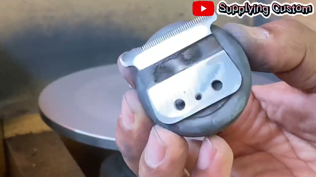 Proceso de afilado de cuchillas Trimmer Skeletor (así se deben afilar las cuchillas)