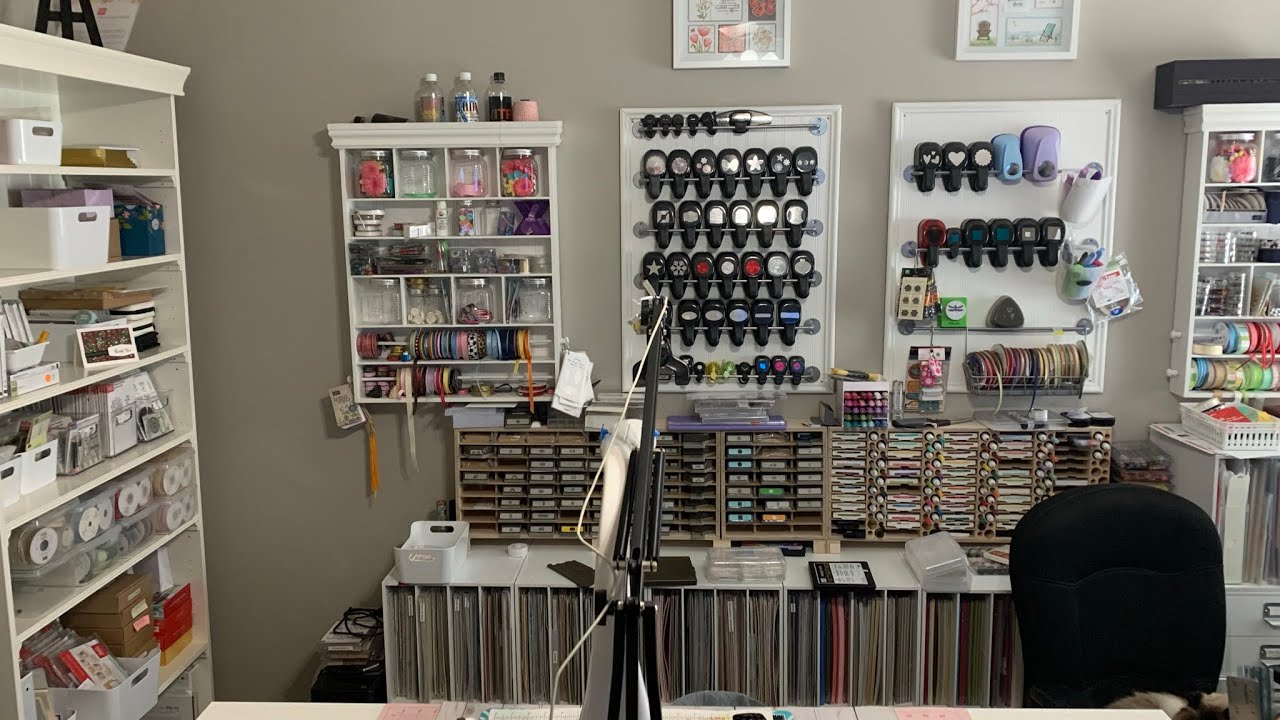 Craft Room Tour - Stampin' Up! Storage