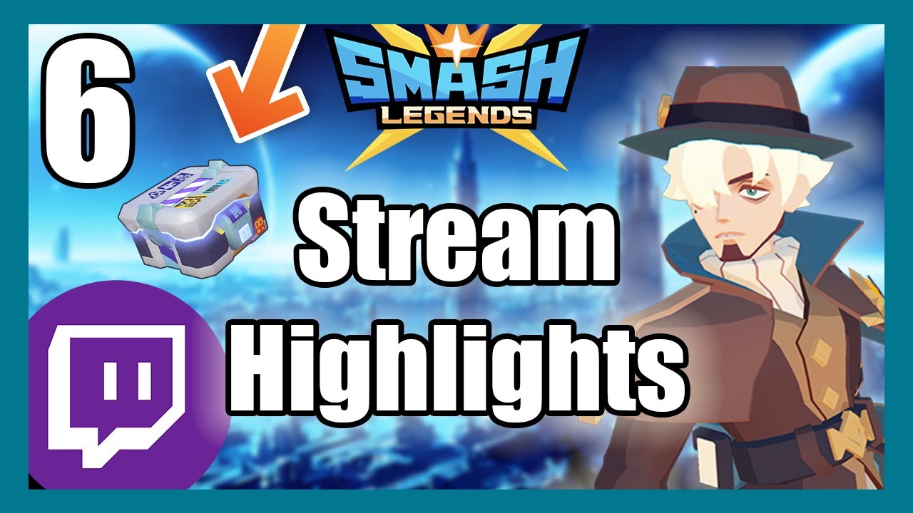3 SKINS IN ONE OPENING?!? - SMASH LEGENDS Stream Highlights: 6