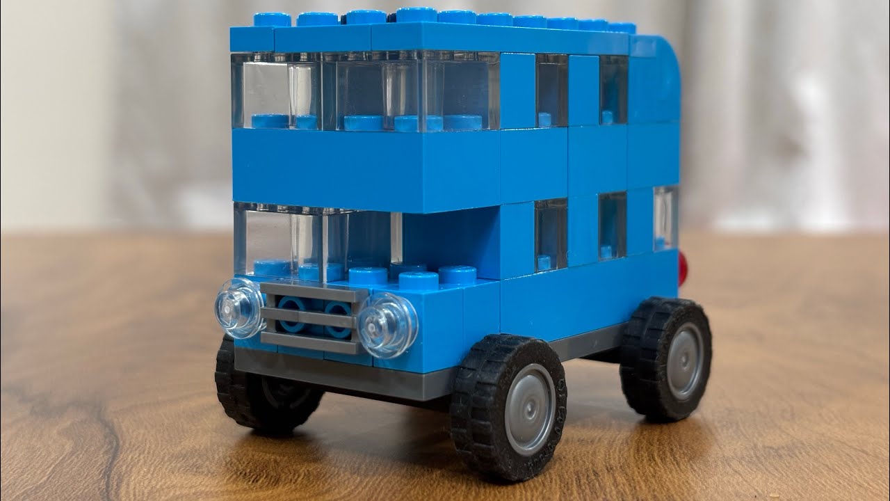 Build LEGO Double Decker Bus MOC Detailed Build Inspiration