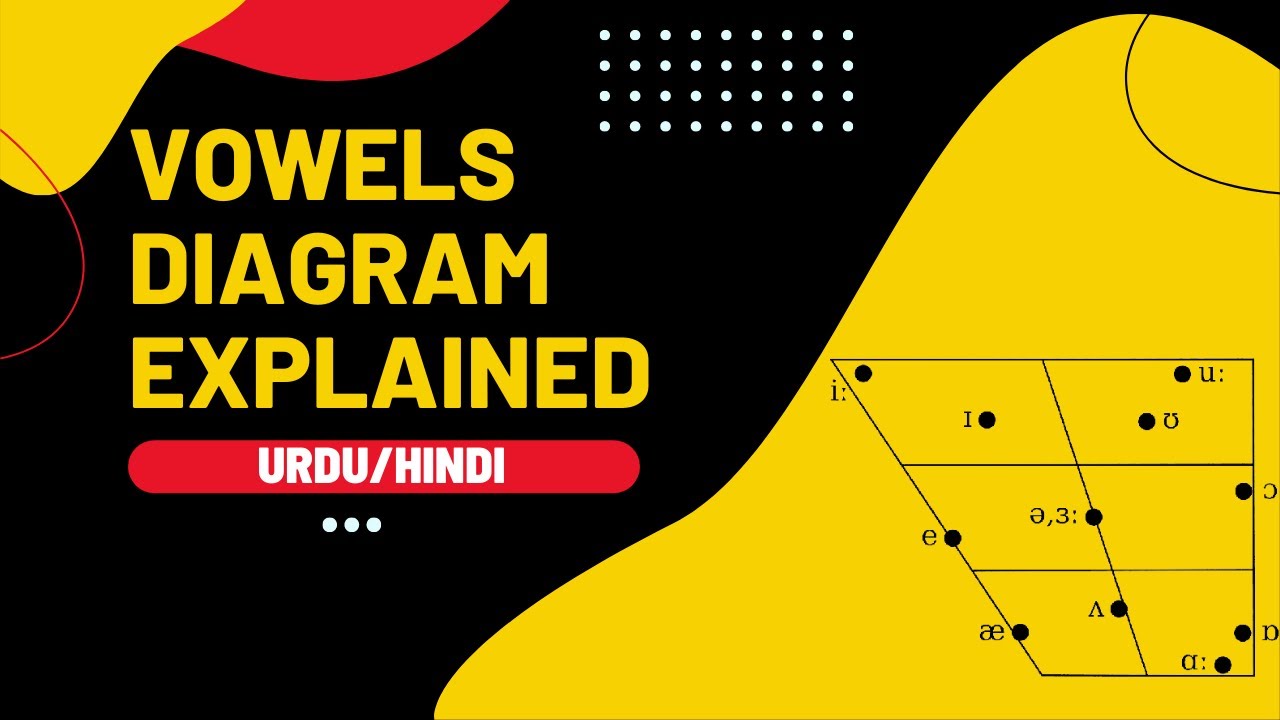VOWELS DIAGRAM EXPLAINED IN URDU #vowels #vowelsounds