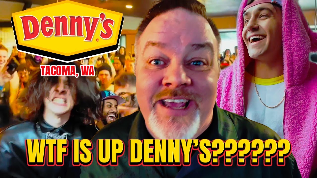 WTF IS UP DENNY'S??? Pop Up Rave | Dubstep Diner | Tacoma, WA