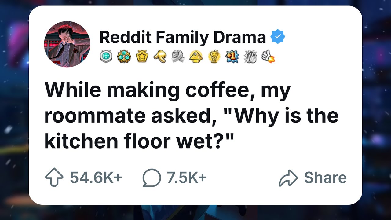 [FULL STORY] While making coffee, my roommate asked, 