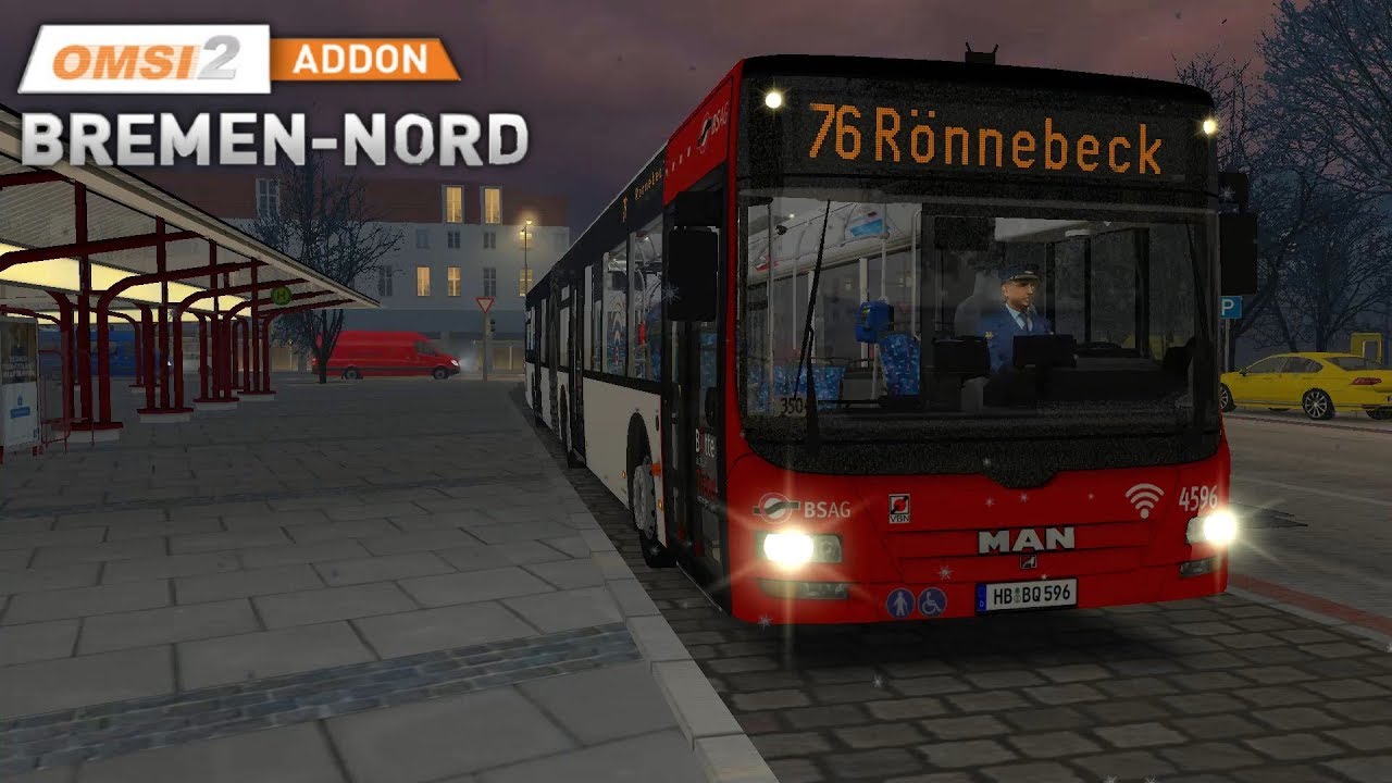 OMSI 2 Bremen Nord | Linie 76 (1/2) Bf. Vegesack →  Rönnebeck ☆ Let's Play OMSI 2 | #580