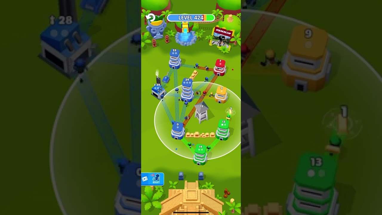 Tower War - Tactical Conquest - GameplayWalkthrough level 423 to 424, iOS