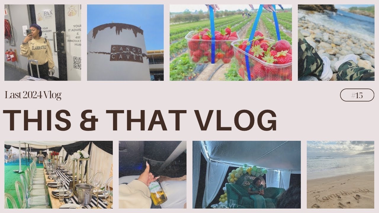 #VLOG | Knysna vacation | Unveiling | 21st birthday party | this & that vlog🤍✨