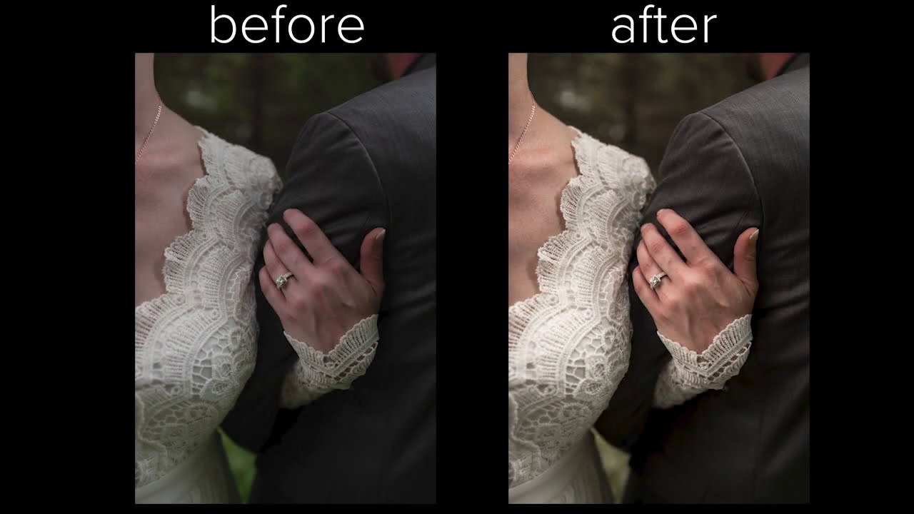 Wedding Photo Editing TimeLapse
