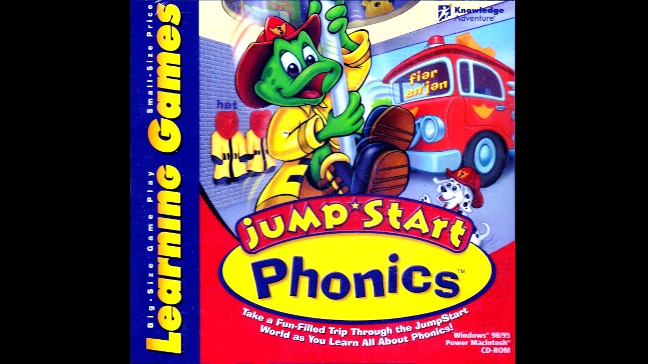 JumpStart Learning Games - Phonics (1999) [PC, Windows] longplay
