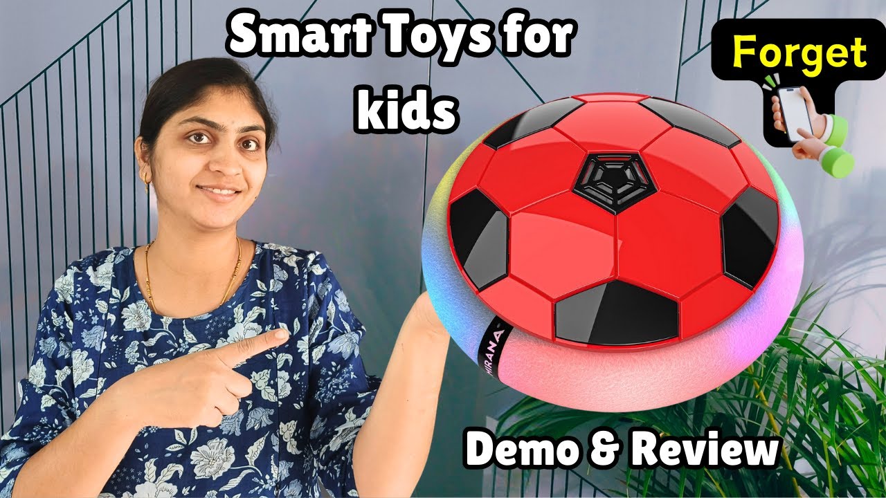 USB Rechargeable Battery Powered Hover Football Indoor Floating Hoverball Soccer | Air Football Pro