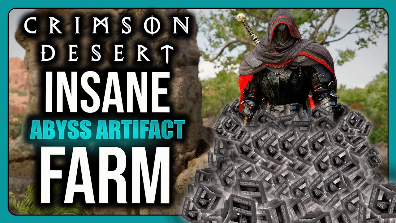 БЫСТРЫЙ фарм артефактов Бездны на любом уровне в Crimson Desert