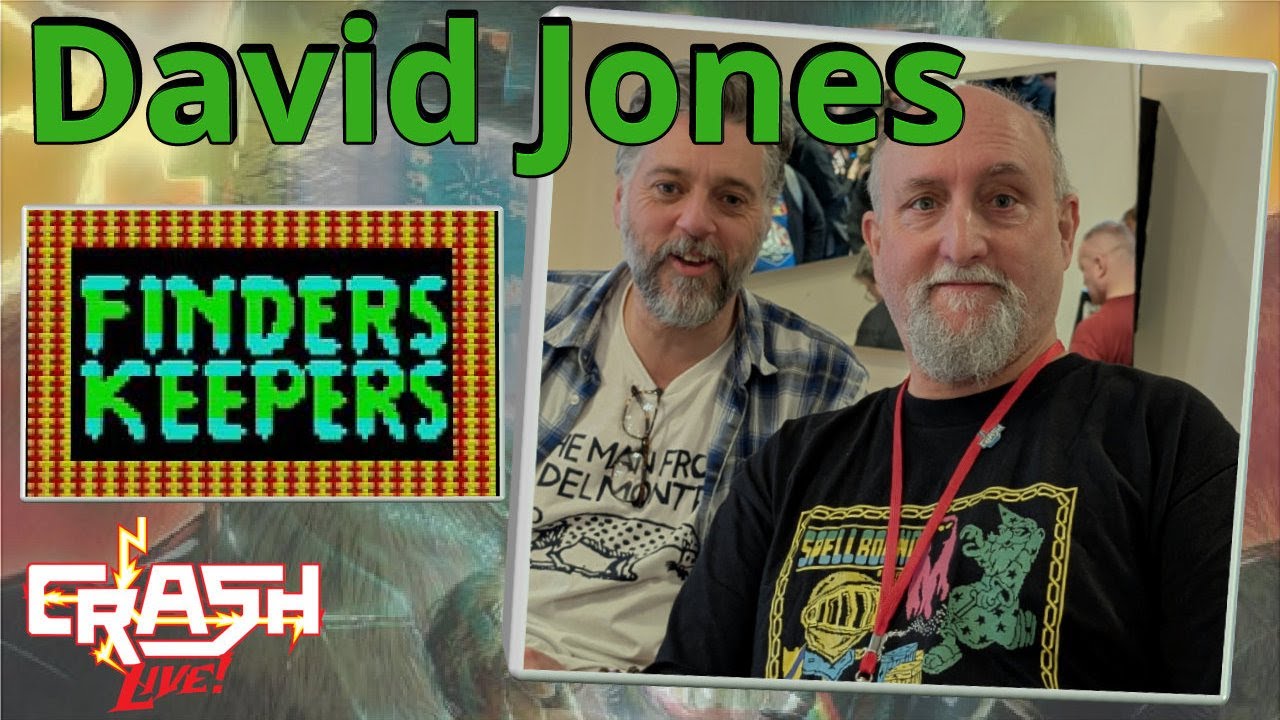 David Jones & Iain Lee Talk Spellbound, Stormbringer & Finders Keepers, ZX Spectrum, Crash Live 2024